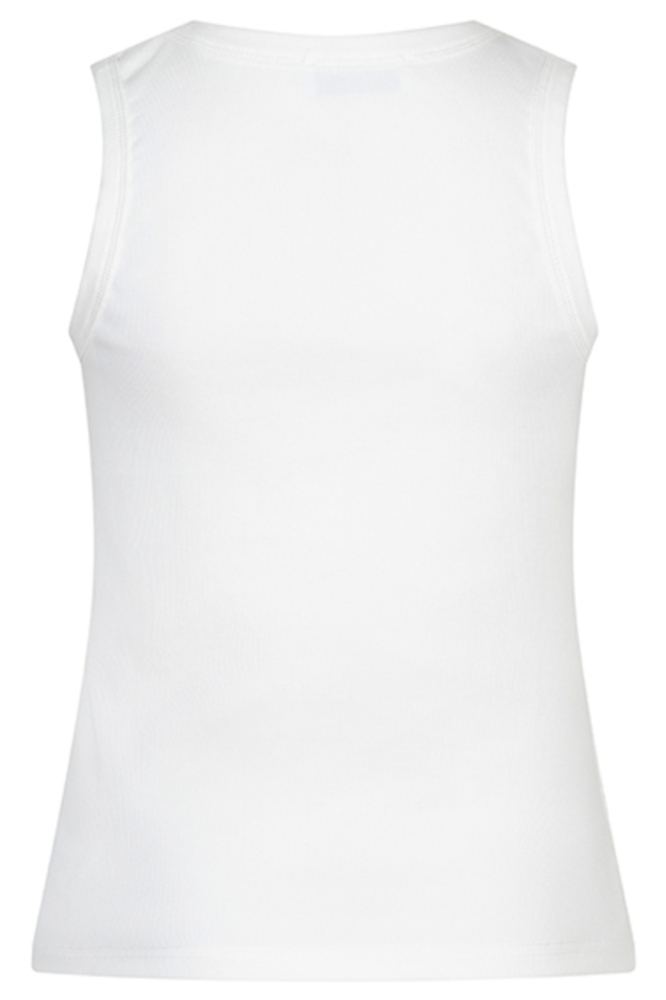 Lofty Manner witte dames top | Achteraanzicht