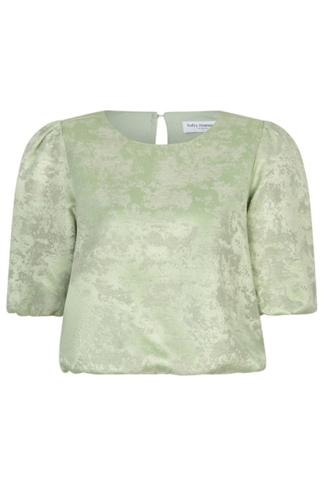 Lofty Manner groene dames t-shirt | Vooraanzicht