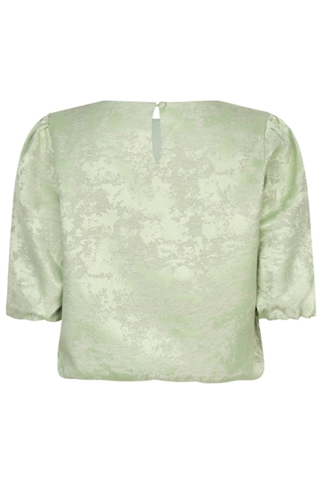 Lofty Manner groene dames t-shirt | Achteraanzicht