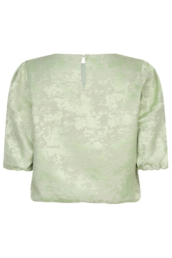 Lofty Manner groene dames t-shirt | Achteraanzicht