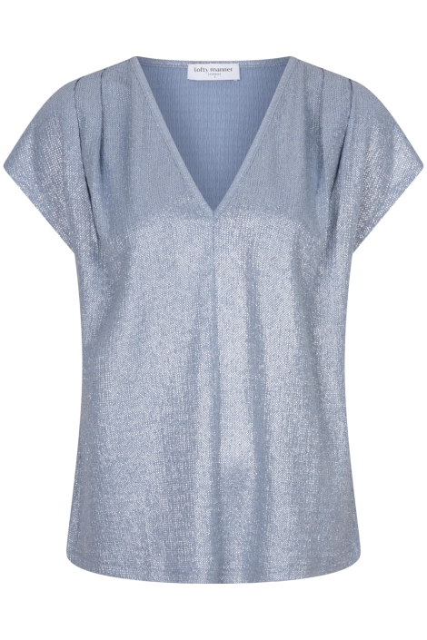 Lofty Manner blauwe dames t-shirt |