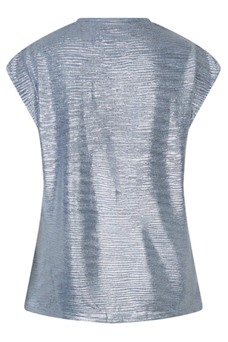 Lofty Manner blauwe dames top | Achteraanzicht