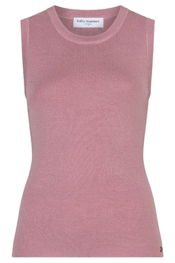 Lofty Manner roze dames top | Vooraanzicht