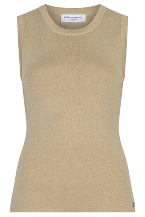 Lofty Manner camel dames top | Vooraanzicht
