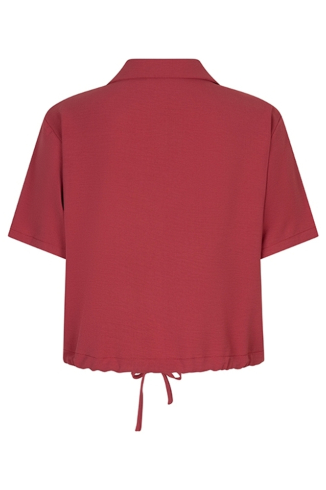 Lofty Manner roze dames blouse | Achteraanzicht