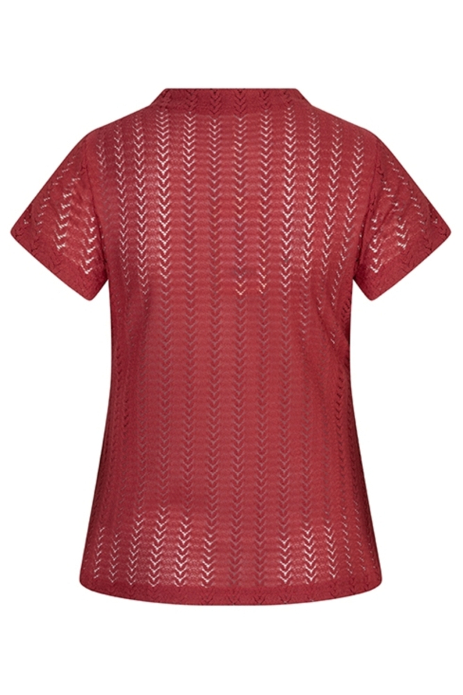 Lofty Manner roze dames t-shirt | Achteraanzicht