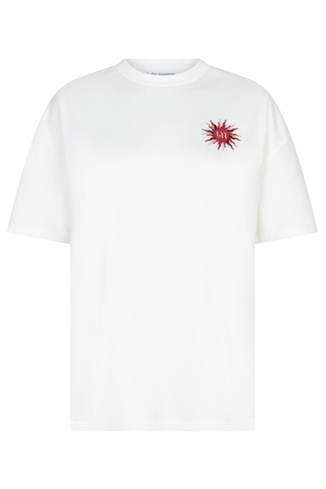 Lofty Manner witte dames t-shirt | Vooraanzicht