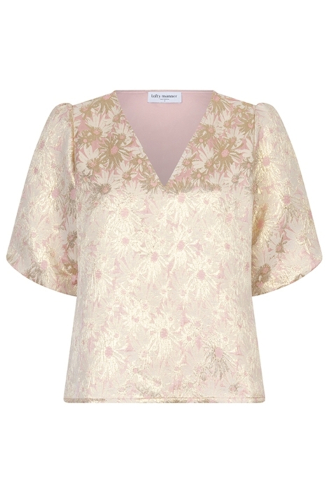 Lofty Manner roze dames t-shirt | Vooraanzicht