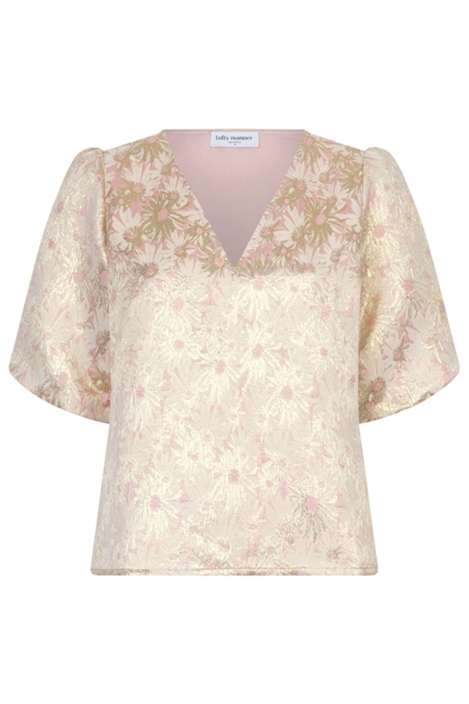 Lofty Manner roze dames t-shirt | Vooraanzicht