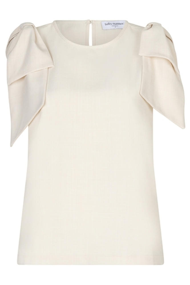 Lofty Manner witte dames top | Vooraanzicht