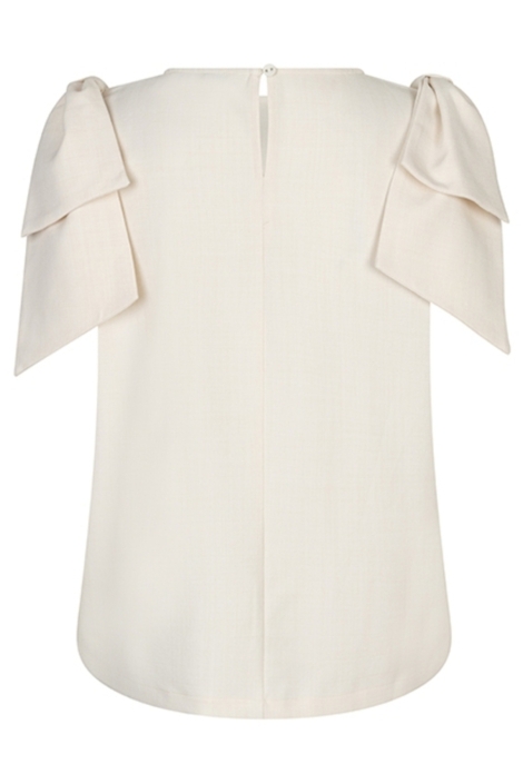 Lofty Manner witte dames top | Achteraanzicht