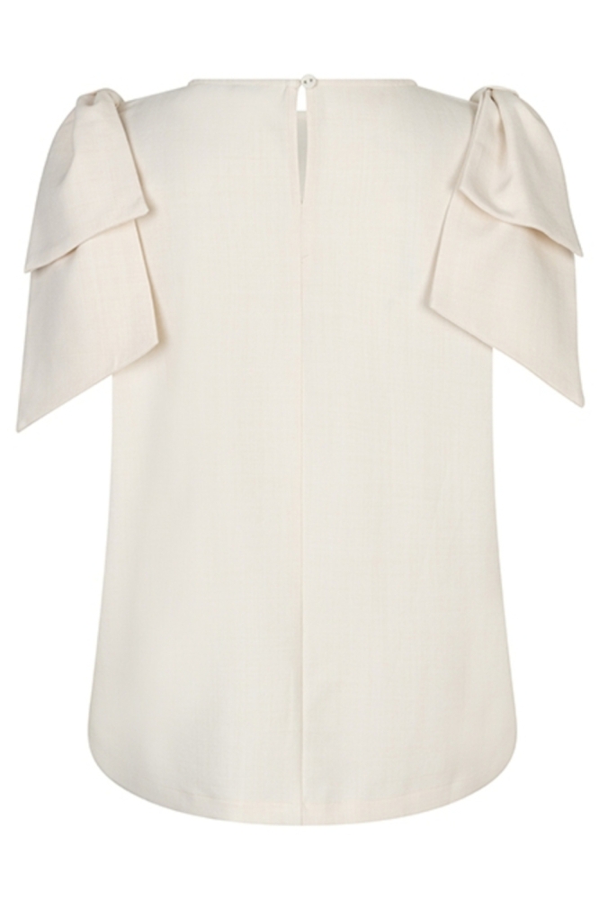 Lofty Manner witte dames top | Achteraanzicht