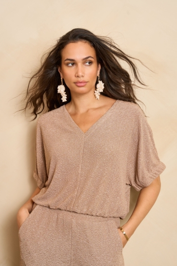 Lofty Manner T-shirt TOP MELLIE RC13 656 gold