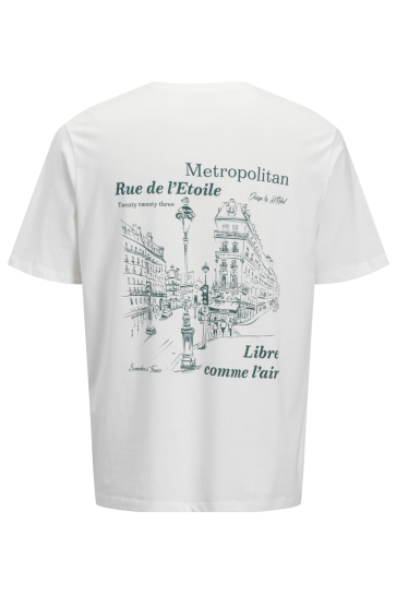 Jack & Jones jrebkelsey ss tee Wit