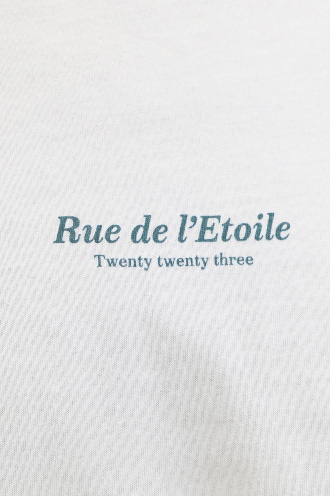 JJ Rebel witte heren t-shirt | Close up