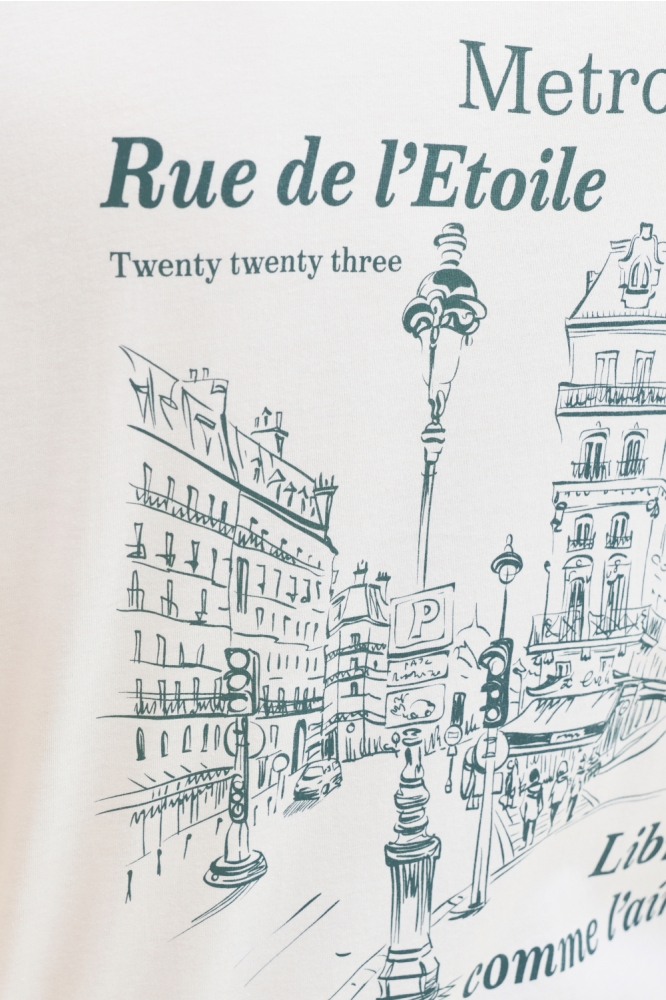 JJ Rebel witte heren t-shirt | Unique Selling Point