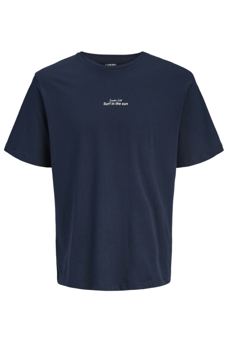 Jack & Jones blauwe heren t-shirt | Vooraanzicht