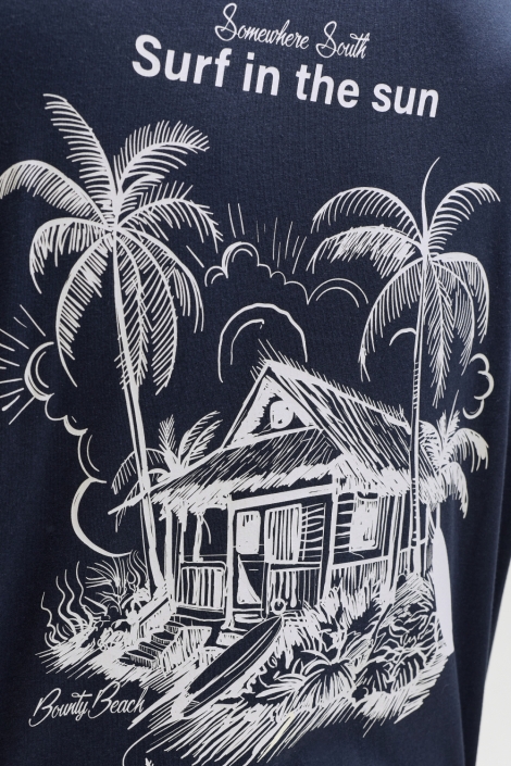 JJ Rebel blauwe heren t-shirt | Unique Selling Point