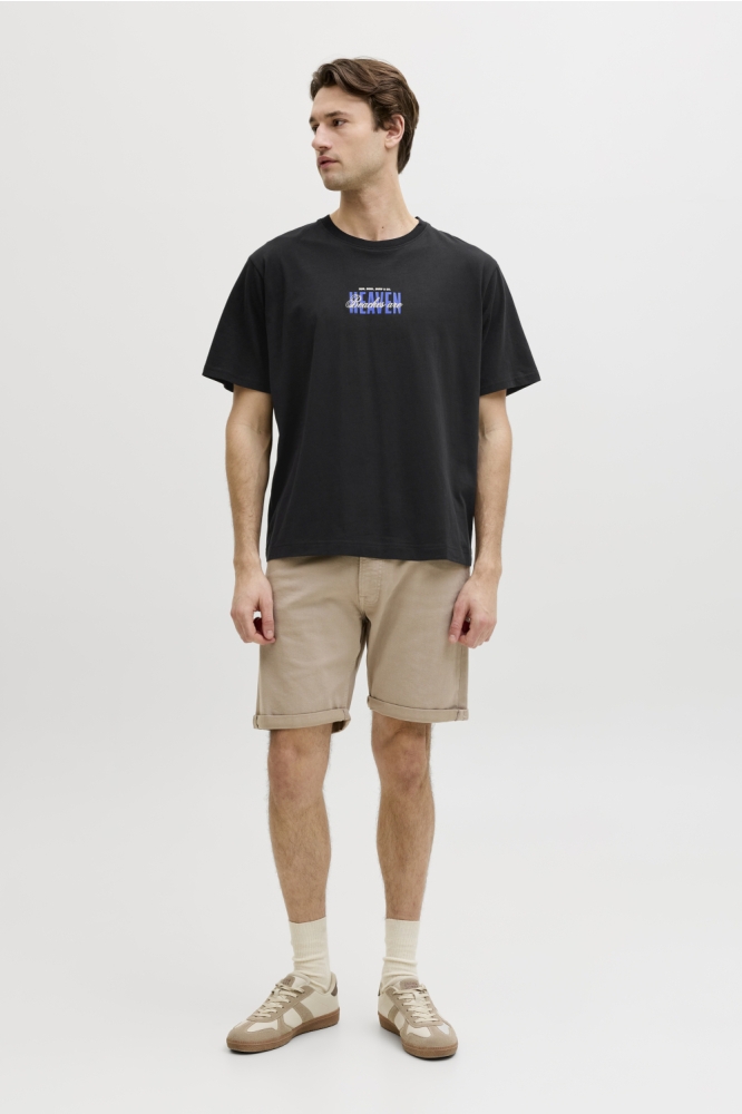 JJ Rebel zwarte heren t-shirt | Model
