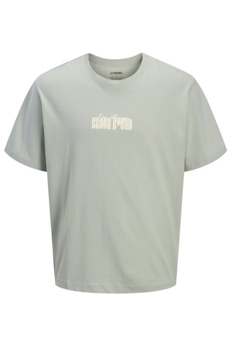 JJ Rebel groene heren t-shirt | Vooraanzicht