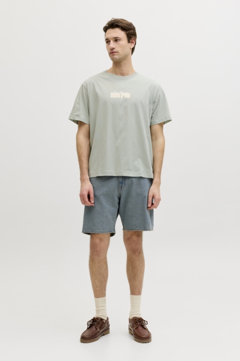 JJ Rebel groene heren t-shirt | Model