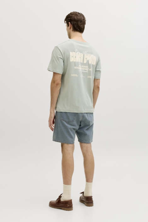 JJ Rebel groene heren t-shirt | Model
