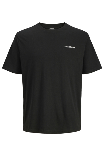 JJ Rebel jrebeddie ss tee Zwart