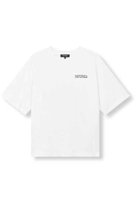 Refined Department witte dames t-shirt | Vooraanzicht