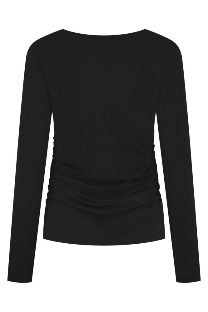 Lady Day zwarte dames t-shirt | Achteraanzicht