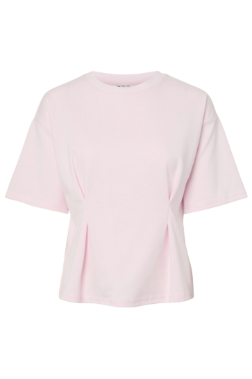 Pieces T-shirt PCSKYLAR SS O-NECK FITTED TEE D2D J 17163778 Cradle Pink