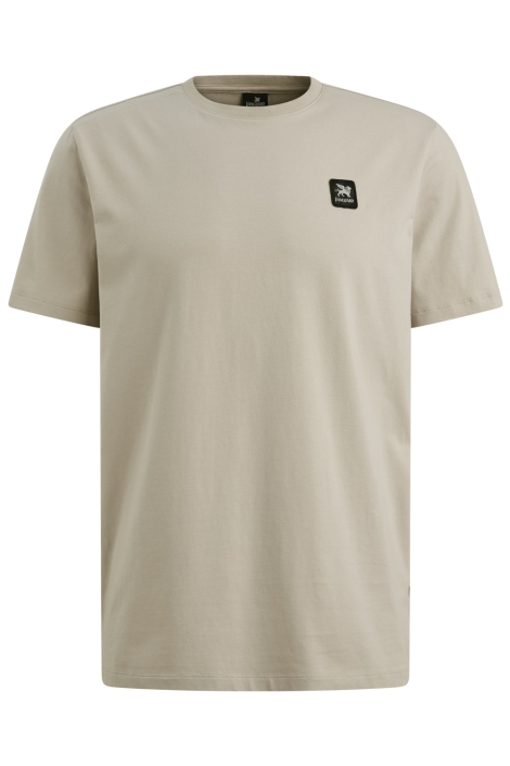 Vanguard beige heren t-shirt | Vooraanzicht