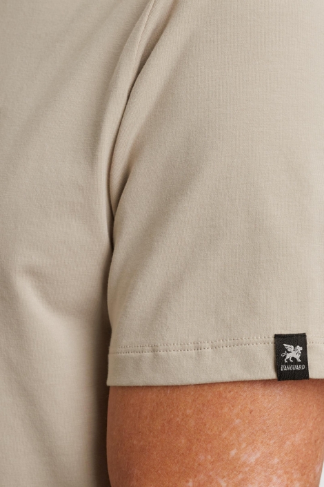 Vanguard beige heren t-shirt | Unique Selling Point