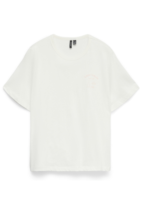 Vero Moda witte dames t-shirt | Vooraanzicht