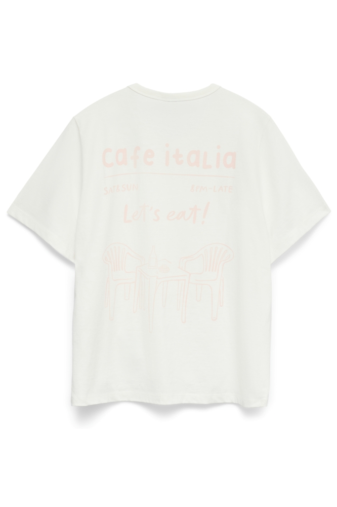 Vero Moda witte dames t-shirt | Achteraanzicht