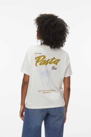 Vero Moda vmtara anita ss top box jrs Wit