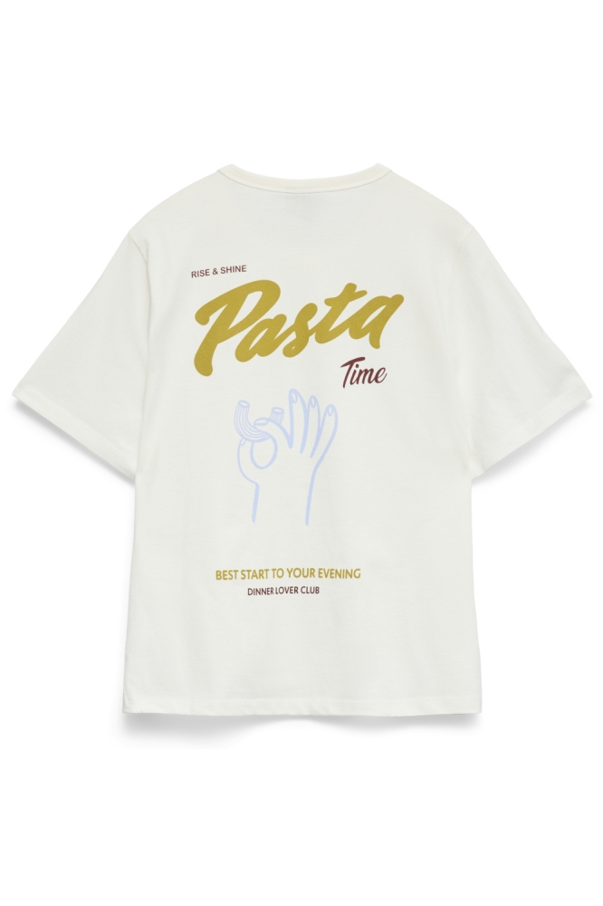 Vero Moda witte dames t-shirt | Achteraanzicht