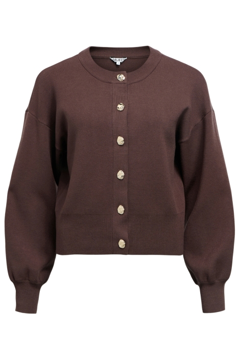 Object bruine dames vest | Vooraanzicht