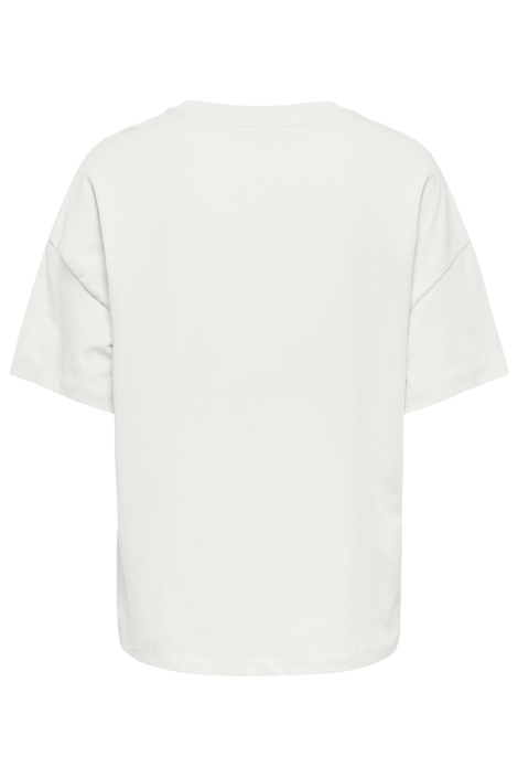 Jacqueline de Yong witte dames t-shirt | Achteraanzicht