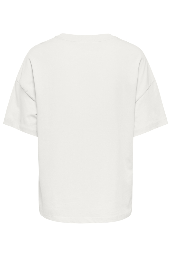 Jacqueline de Yong witte dames t-shirt | Achteraanzicht