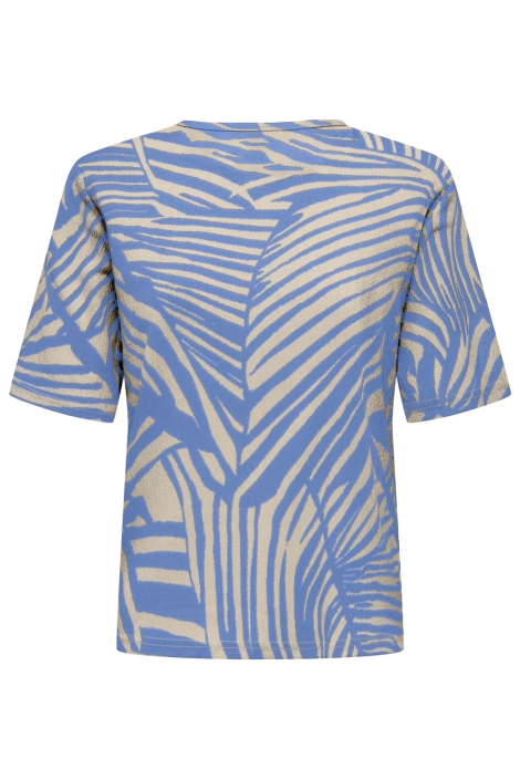 Jacqueline de Yong beige dames t-shirt | Achteraanzicht