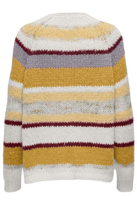 Only beige dames vest | Achteraanzicht