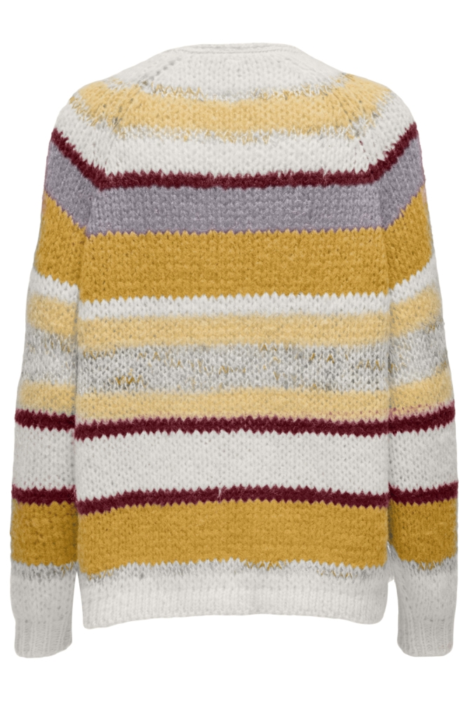 Only beige dames vest | Achteraanzicht