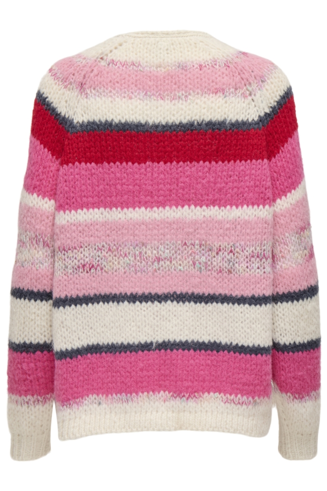 Only beige dames vest | Achteraanzicht