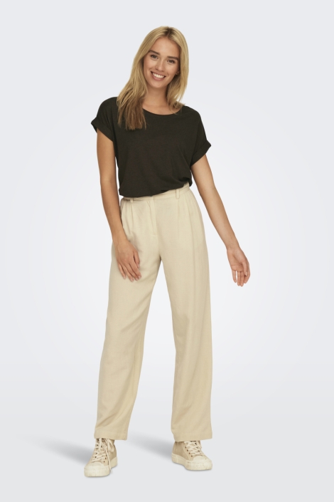 Only bruine dames t-shirt | Model