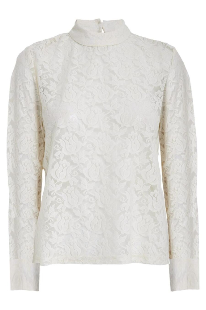 Peppercorn ecru dames t-shirt | Vooraanzicht