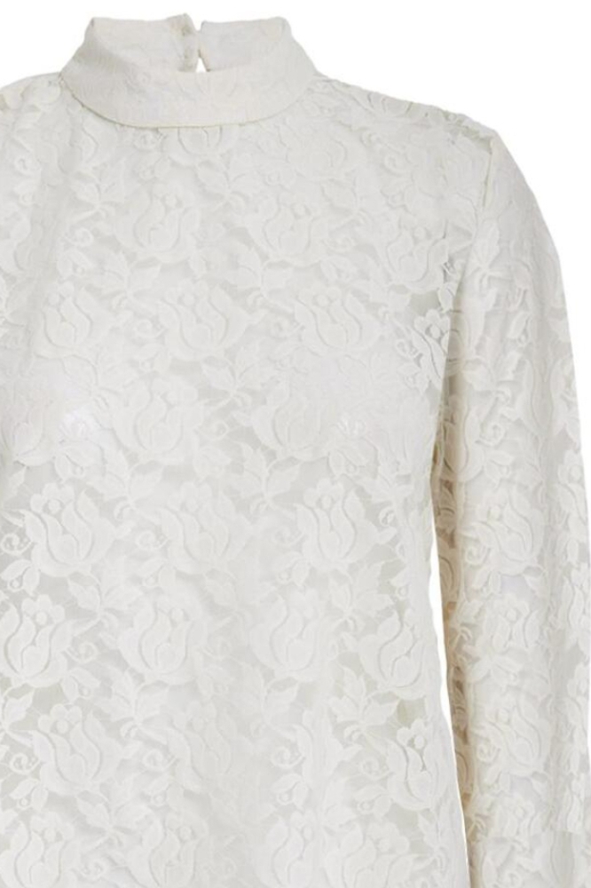 Peppercorn ecru dames t-shirt | Close up