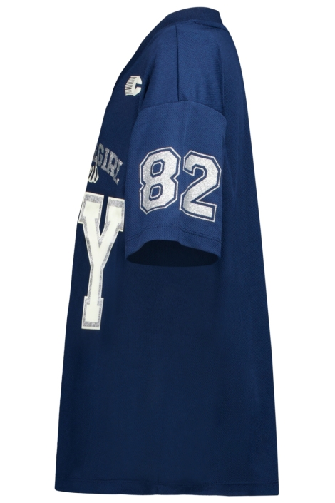 Cars blauwe dames t-shirt | Zijaanzicht