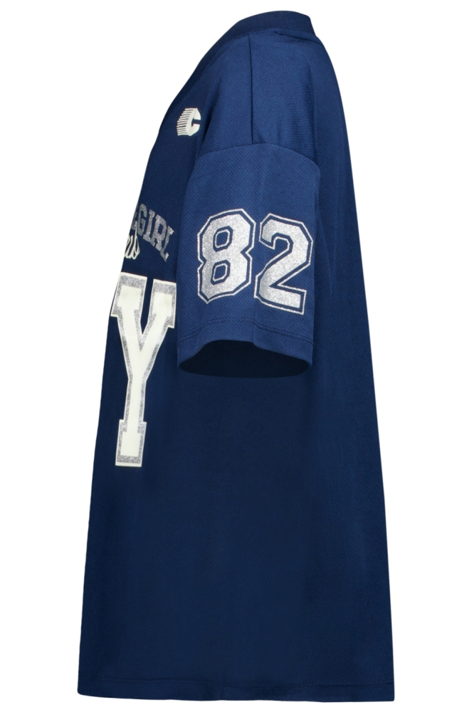 Cars blauwe dames t-shirt | Zijaanzicht