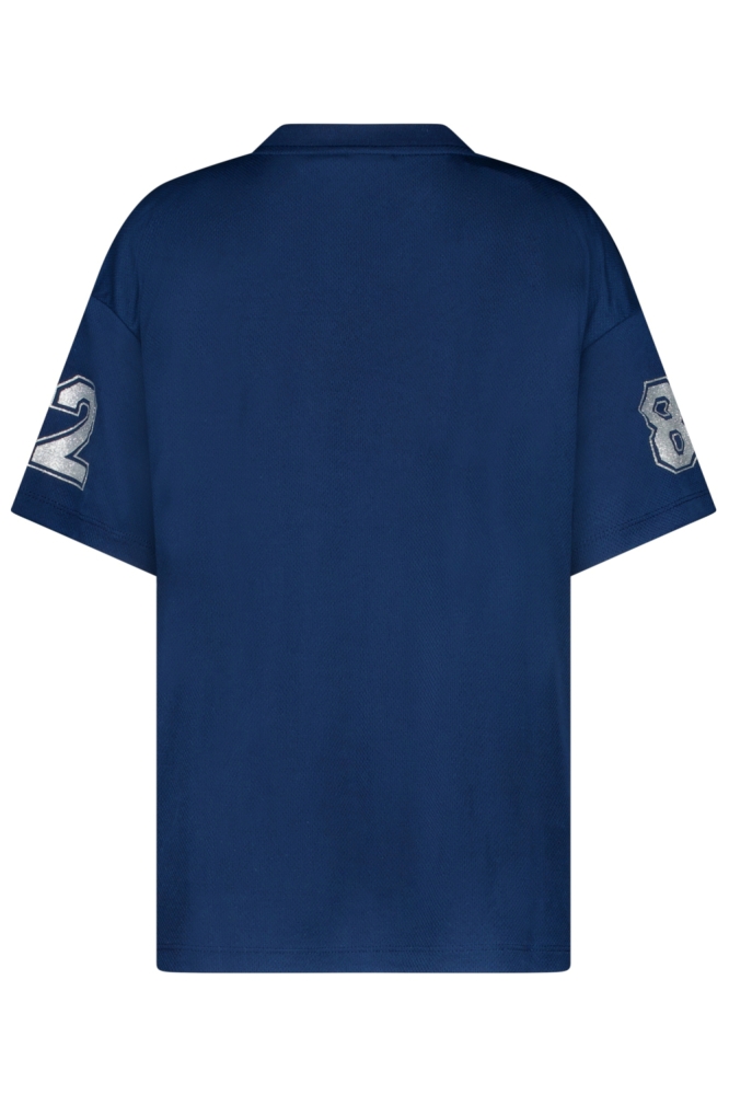 Cars blauwe dames t-shirt | Achteraanzicht