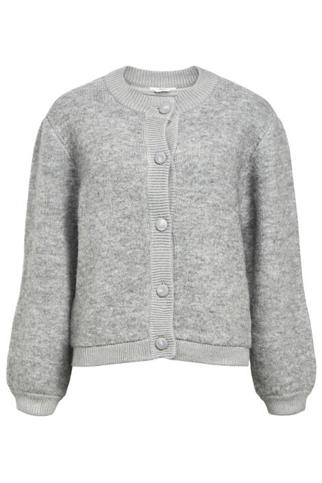 Object grijze dames vest | Vooraanzicht